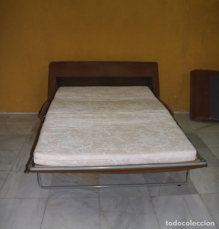 Antig&uuml;edades: Sof&aacute; cama terciopelo. Ref. 6037 - Foto 5