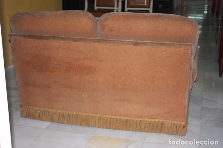 Antig&uuml;edades: Sof&aacute; cama terciopelo. Ref. 6037 - Foto 10