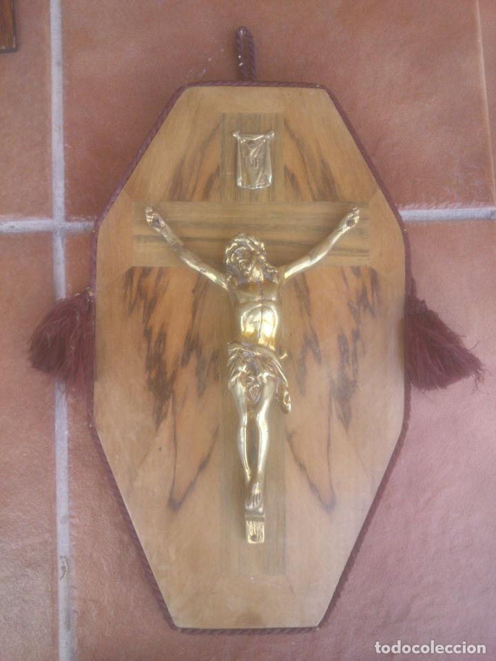Antig&uuml;edades: INRI SOBRE TABLA A&Ntilde;OS;40 - Foto 2
