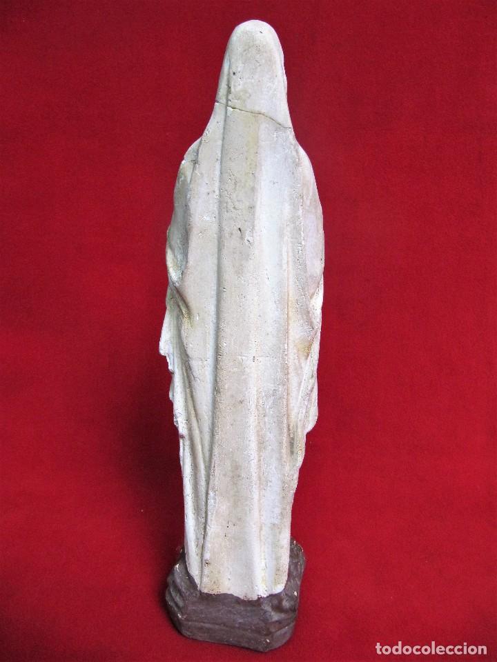 Antig&uuml;edades: IMAGEN PRECIOSA VIRGEN DE 34CM - Foto 6