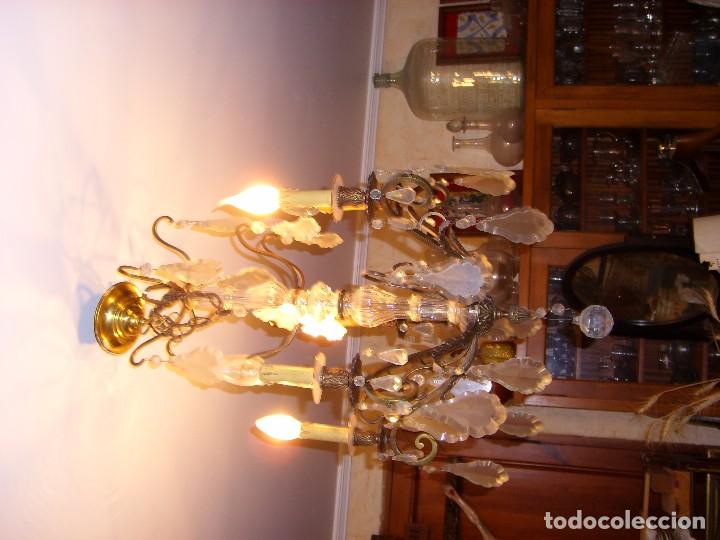 Antig&uuml;edades: Lampara bronce - Foto 1