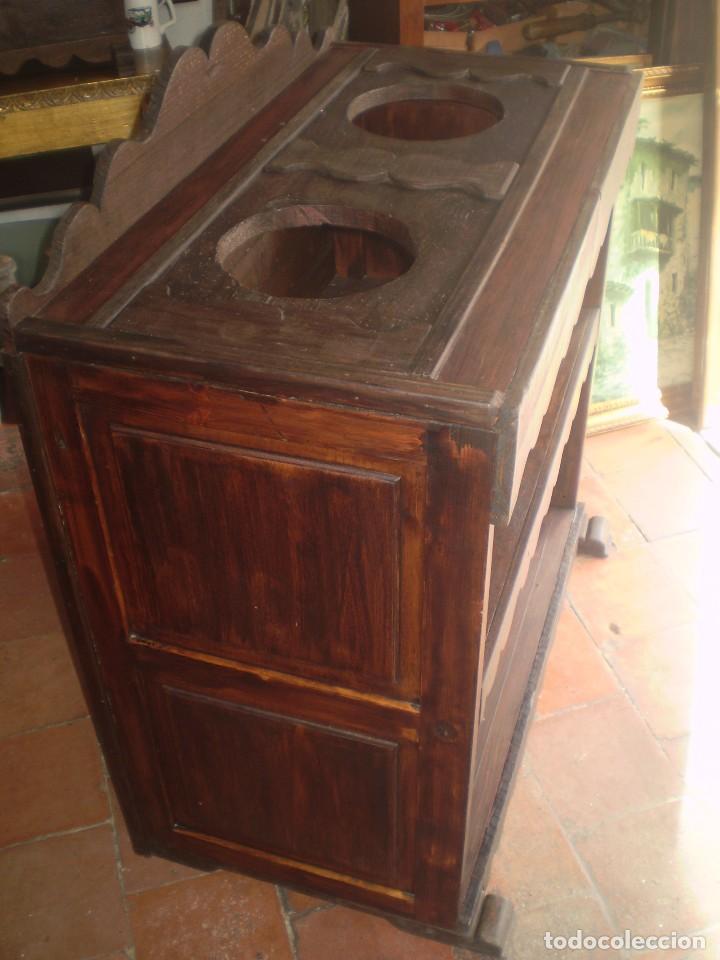 Antig&uuml;edades: CANTARERA ESTANTERIA - Foto 3