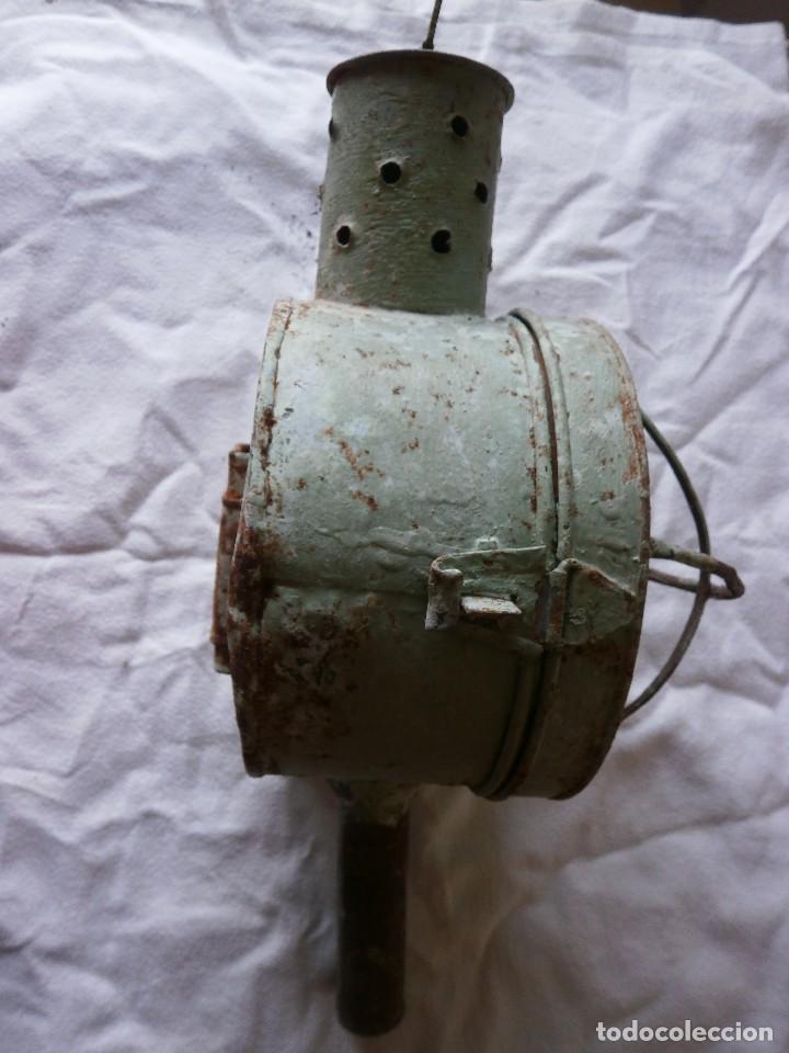 Antig&uuml;edades: ANTIGUO FAROL DE CARRUAJE - Foto 2