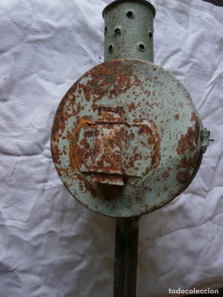 Antig&uuml;edades: ANTIGUO FAROL DE CARRUAJE - Foto 3