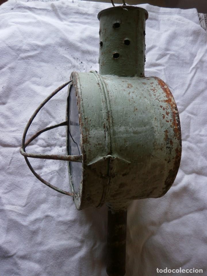 Antig&uuml;edades: ANTIGUO FAROL DE CARRUAJE - Foto 4