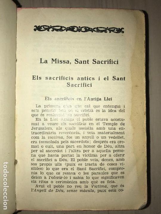 Antig&uuml;edades: DEVOCIONARI EUCAR&Iacute;STIC - A&Ntilde;O 1936 - Foto 8