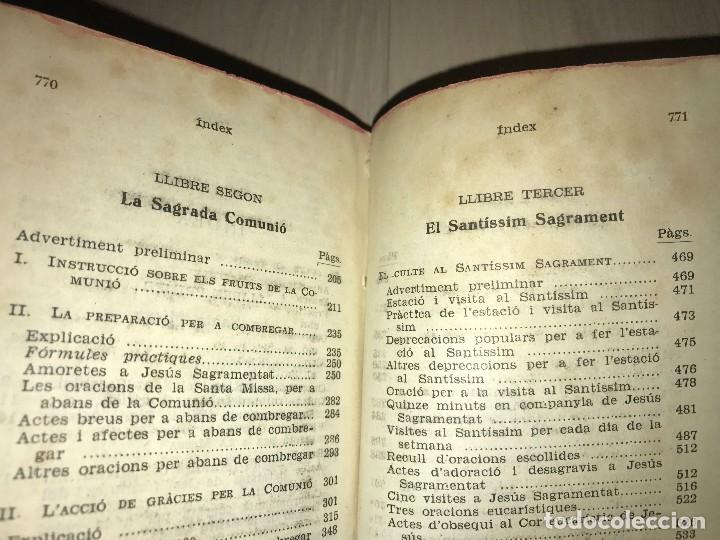 Antig&uuml;edades: DEVOCIONARI EUCAR&Iacute;STIC - A&Ntilde;O 1936 - Foto 11