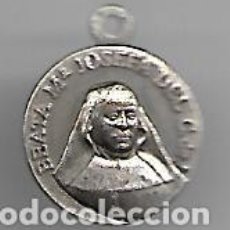 Antigüedades: ANTIGUA MEDALLA PLATEADA DE LA BEATA MARIA JOSEFA DEL CORAZON DE JESUS CON RELIQUIA VER FOTOS. Lote 86629884