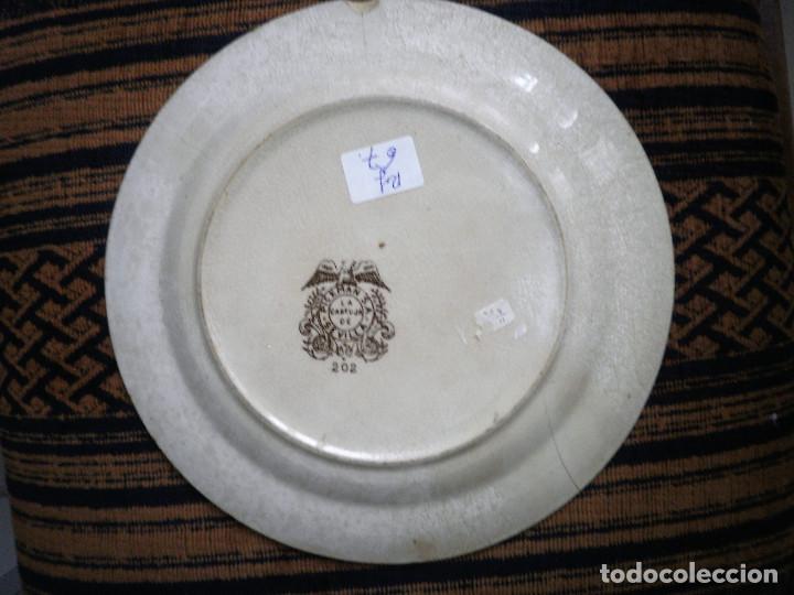 Antig&uuml;edades: Plato de La Cartuja-Pickman. - Foto 3