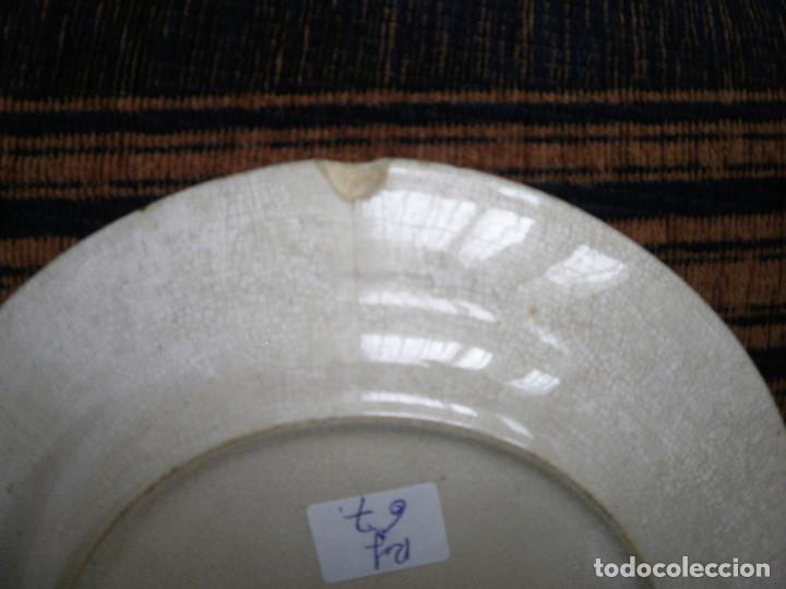 Antig&uuml;edades: Plato de La Cartuja-Pickman. - Foto 4