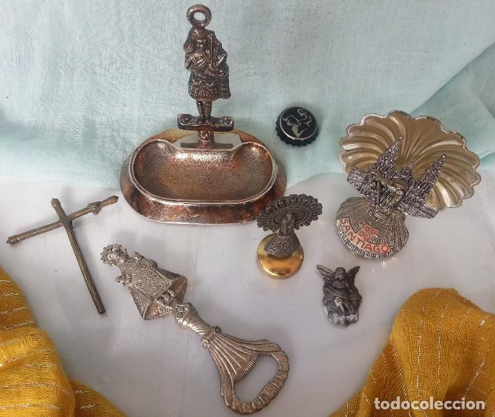 Antig&uuml;edades: OBJETOS RELIGIOSOS. 6 PIEZAS VARIADAS. - Foto 2
