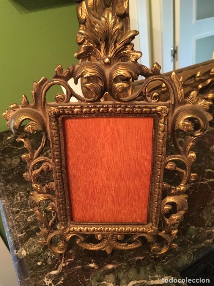 Antig&uuml;edades: ANTIGUO MARCO BRONCE MODERNISTA - Foto 1