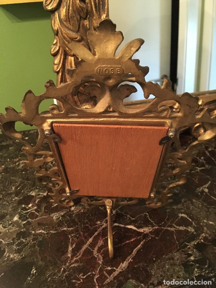Antig&uuml;edades: ANTIGUO MARCO BRONCE MODERNISTA - Foto 2