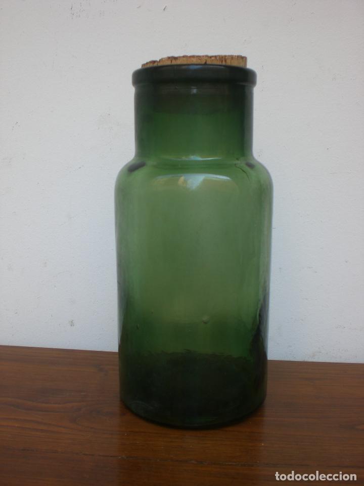 Antig&uuml;edades: GRAN TARRO DE CRISTAL ANTIGUO