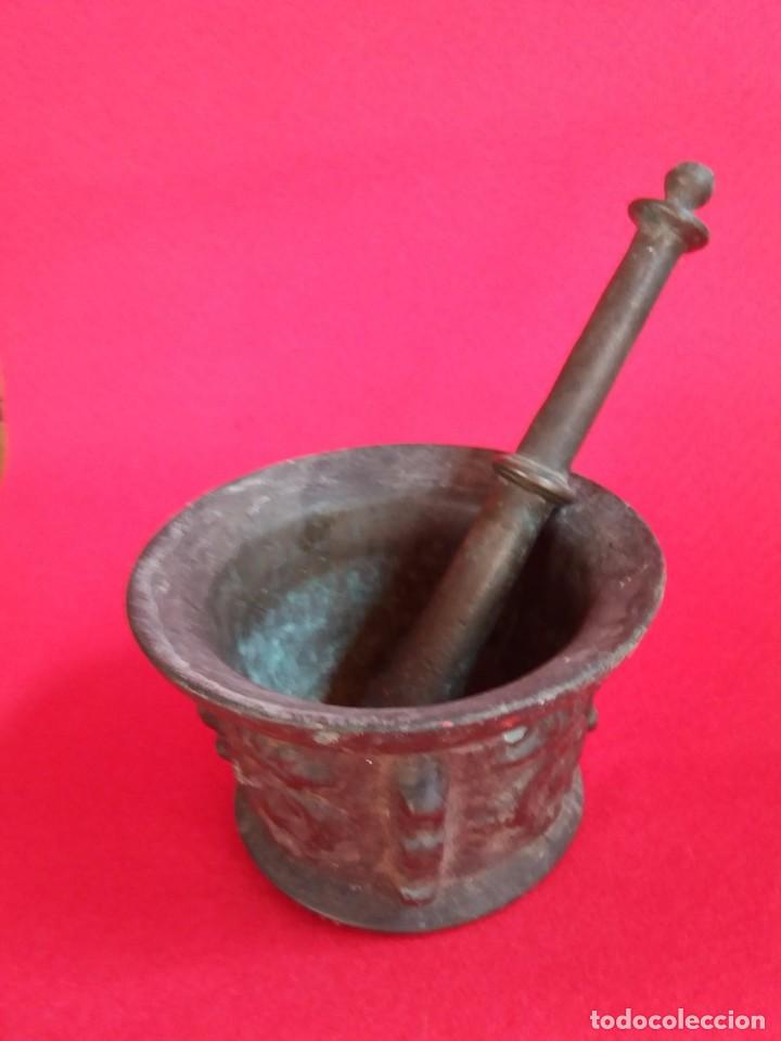 Antig&uuml;edades: MORTERO ANTIGUO ALMIREZ - Foto 2
