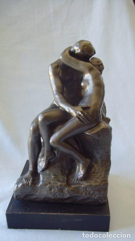 el beso, de rodin (reproduccion 30 cm alto) - Comprar en ...