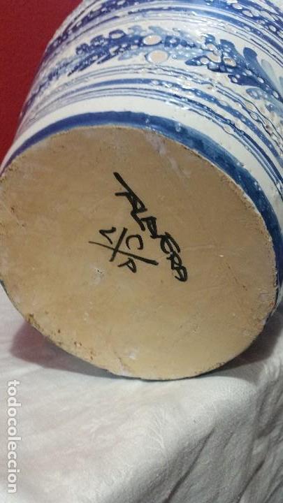 Antig&uuml;edades: Orza o tinaja de Talavera - Foto 4