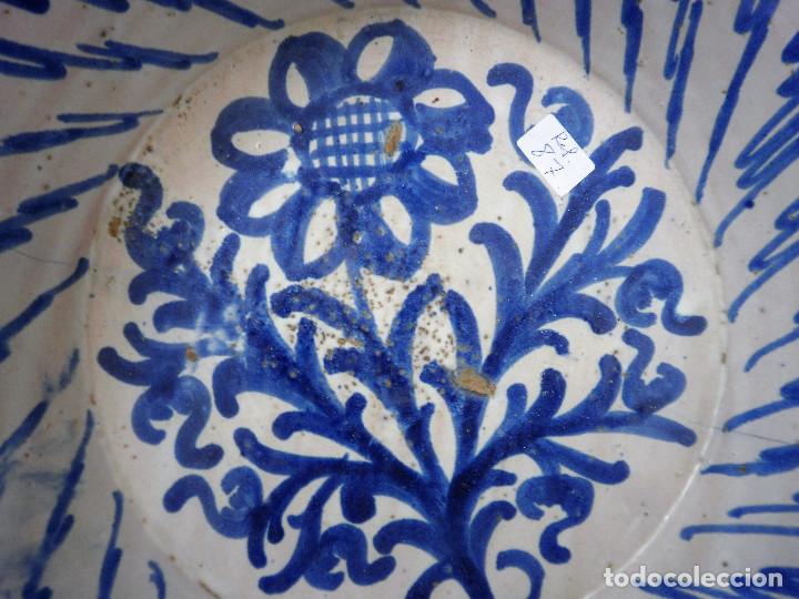 Antigüedades: Fuente de cerámica andaluza. Fajalauza. - Foto 4 - 86903648