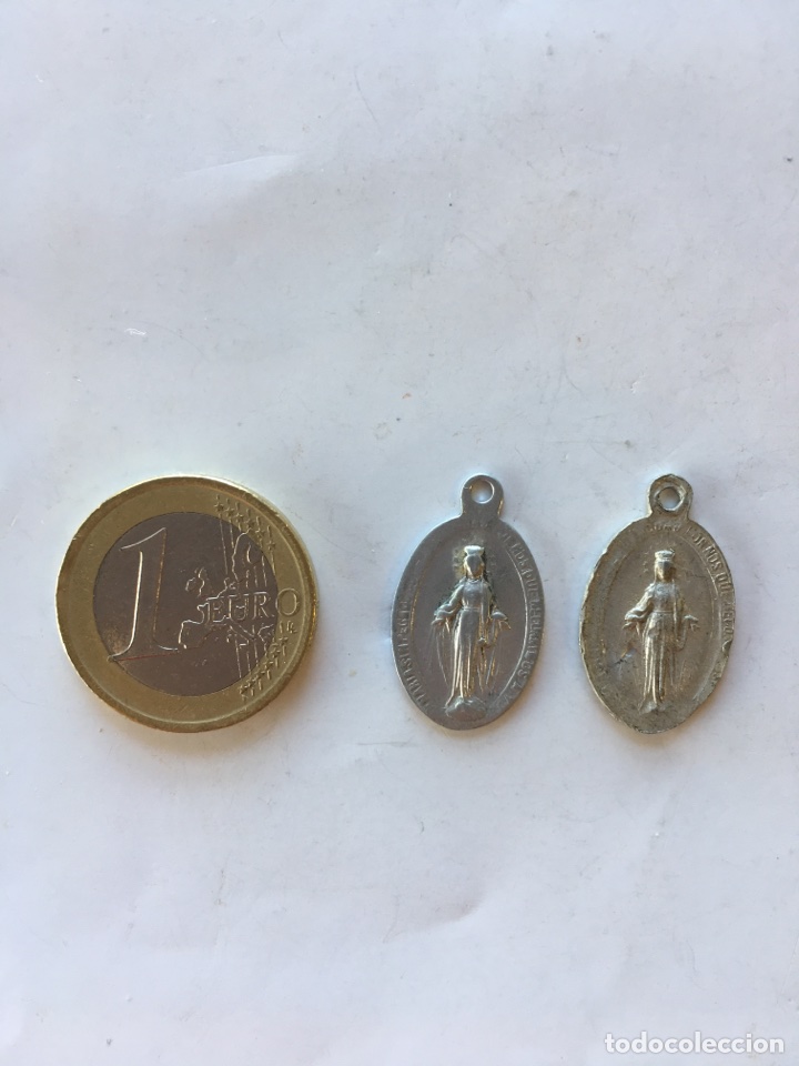 Antig&uuml;edades: Medalla &rdquo;Virgen Mar&iacute;a&rdquo; (h.1940?) - Foto 1