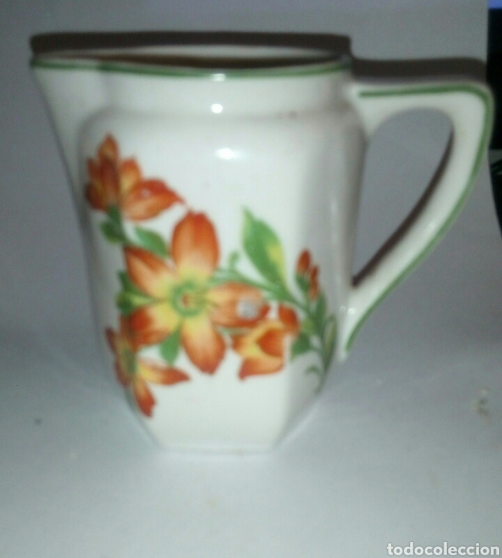 Antig&uuml;edades: Jarra jarrita leche porcelana - Foto 1