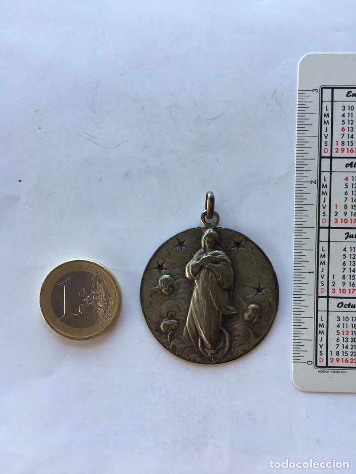 Antig&uuml;edades: Medalla Inmaculada (h.1940?) - Foto 1