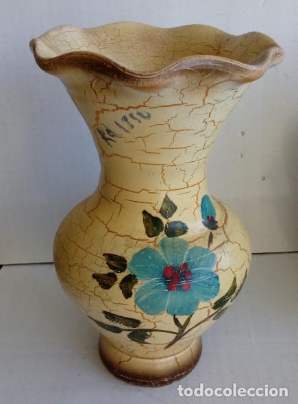 Oggetti Antichi: JARRON VINTAGE DE CERAMICA, RECUERDO DE ISSO - ALBACETE