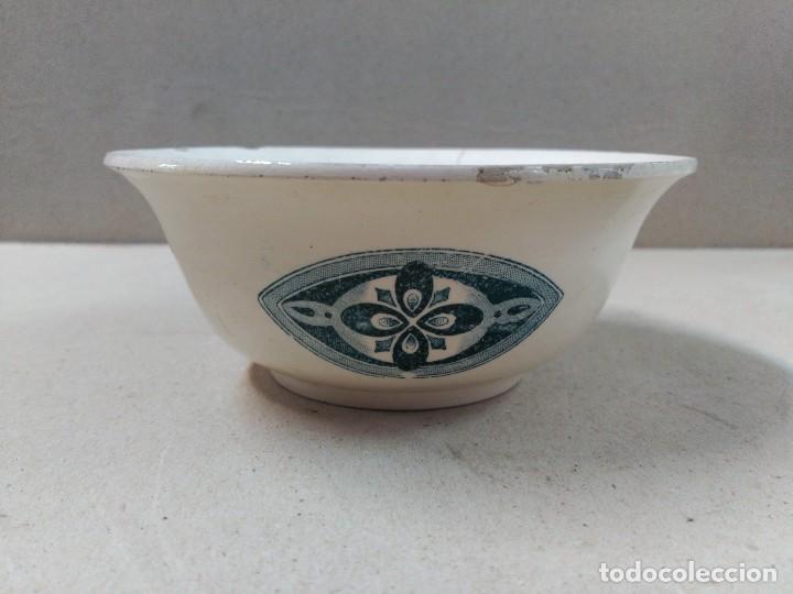 Antig&uuml;edades: CUENCO EN PORCELANA FRANCESA MEDAILLON LONGCHAMP - Foto 1