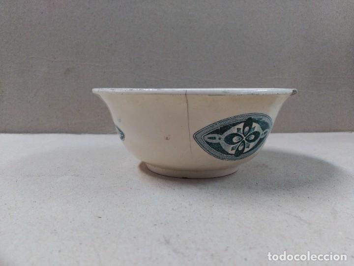 Antig&uuml;edades: CUENCO EN PORCELANA FRANCESA MEDAILLON LONGCHAMP - Foto 7