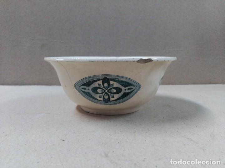 Antig&uuml;edades: CUENCO EN PORCELANA FRANCESA MEDAILLON LONGCHAMP - Foto 8