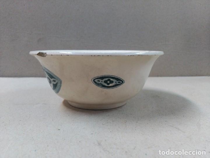 Antig&uuml;edades: CUENCO EN PORCELANA FRANCESA MEDAILLON LONGCHAMP - Foto 9