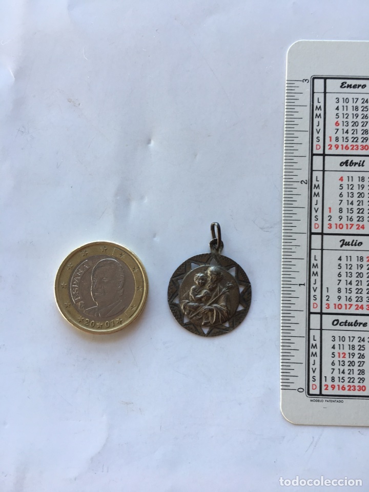 Antig&uuml;edades: Medalla &rdquo;San Jos&eacute;&rdquo; (h.1940?) - Foto 1