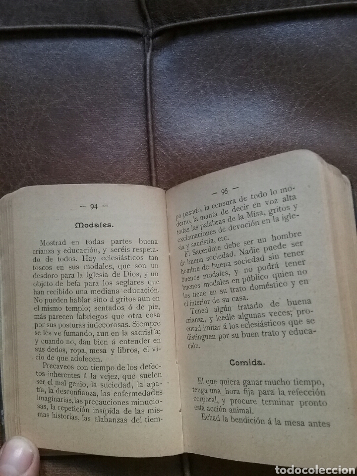 Antig&uuml;edades: Directorio del sacerdote. &rdquo;1905&rdquo; - Foto 3