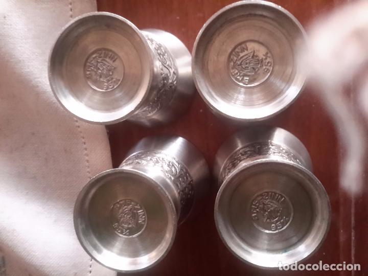 Antig&uuml;edades: Vasos antiguos  de zinc - Foto 2