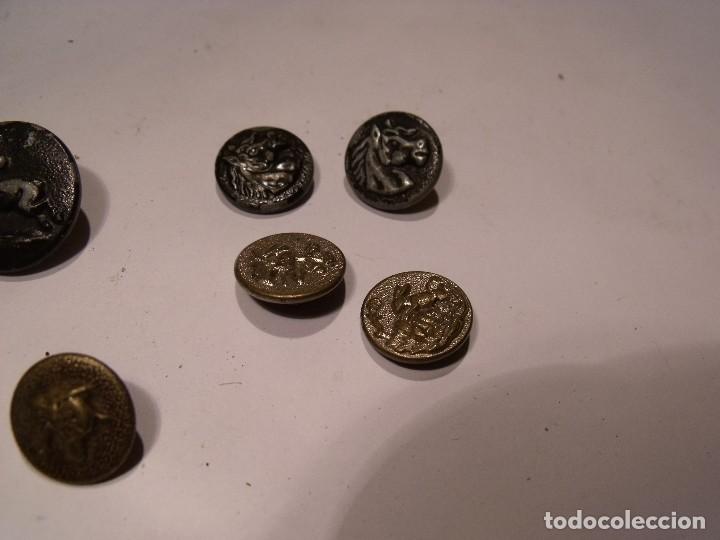 Antig&uuml;edades: 10 botones antiguos de caza - Foto 2