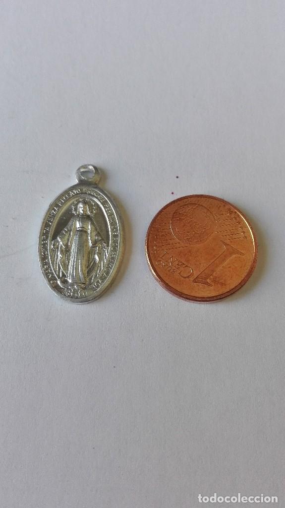 Antig&uuml;edades: Medalla virgen milagrosa - Foto 1