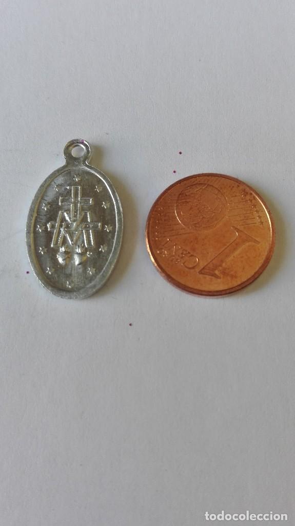 Antig&uuml;edades: Medalla virgen milagrosa - Foto 2