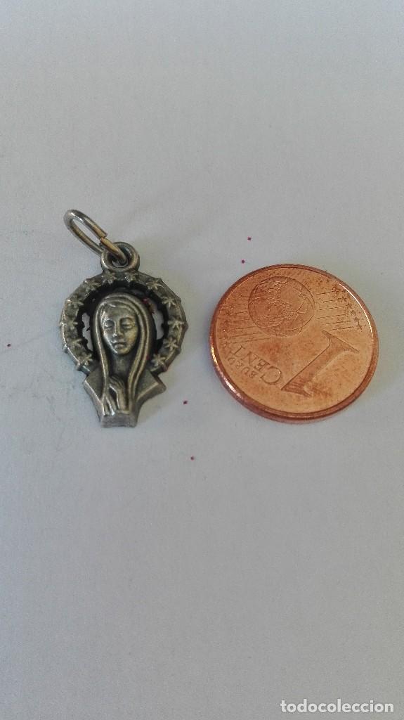 Antig&uuml;edades: Medalla virgen de lourdes - Foto 1
