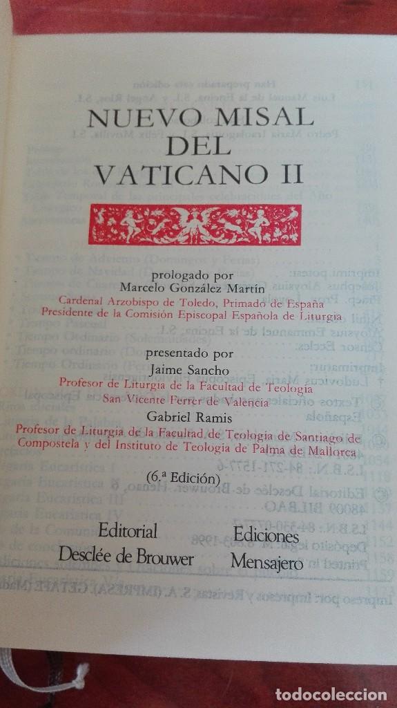 Antig&uuml;edades: Nuevo misal del vaticano - Foto 3