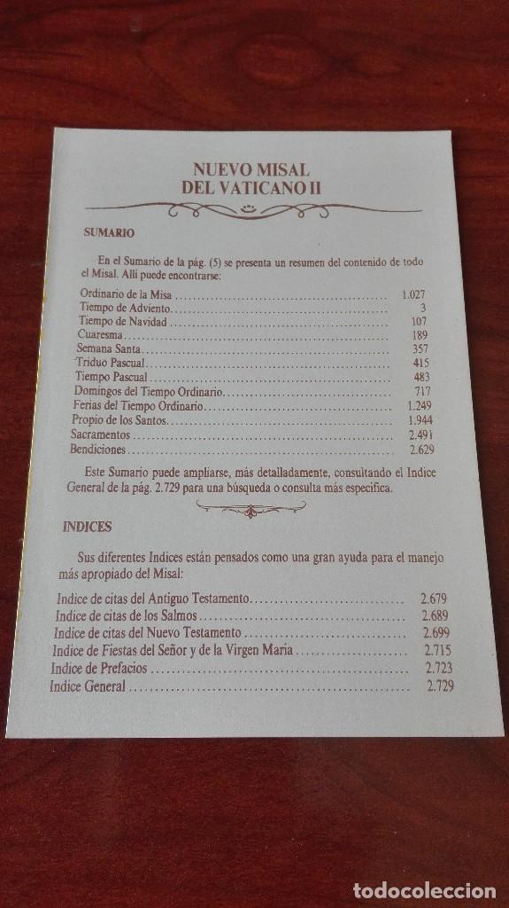 Antig&uuml;edades: Nuevo misal del vaticano - Foto 4