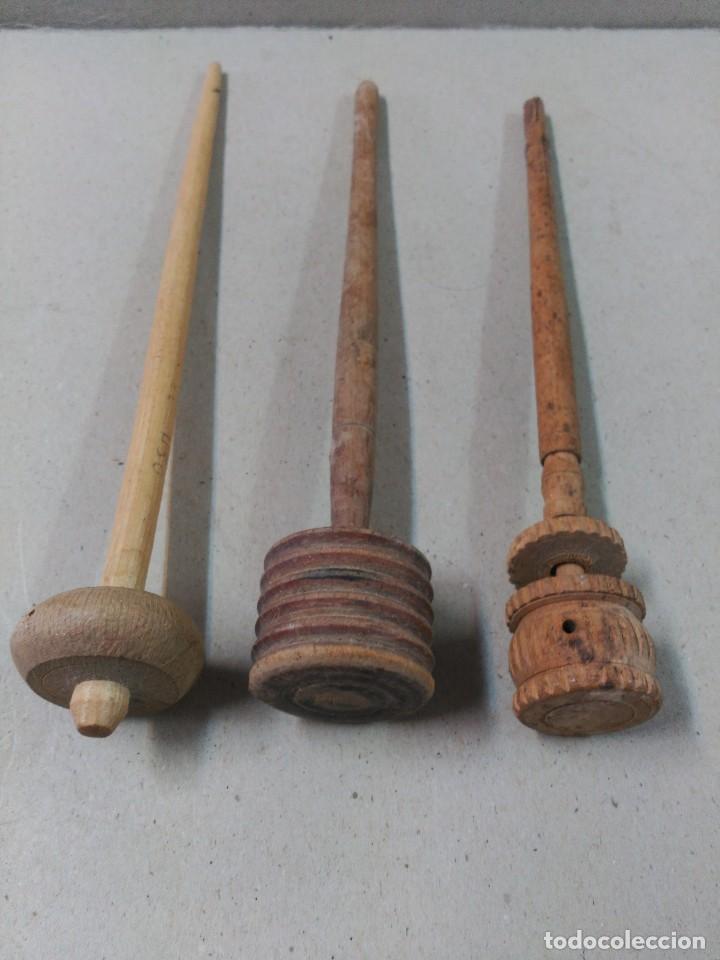 Antig&uuml;edades: PALOS DE MADERA PARA MIEL - Foto 3