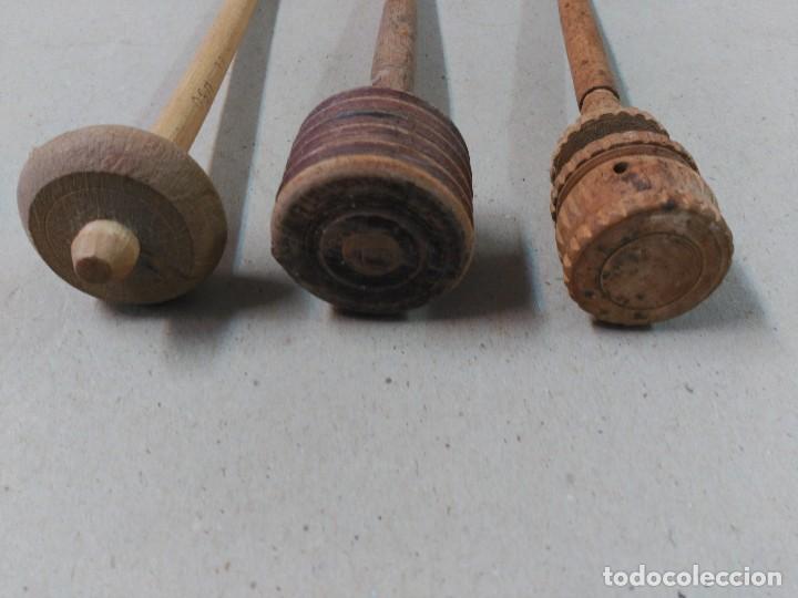 Antig&uuml;edades: PALOS DE MADERA PARA MIEL - Foto 4