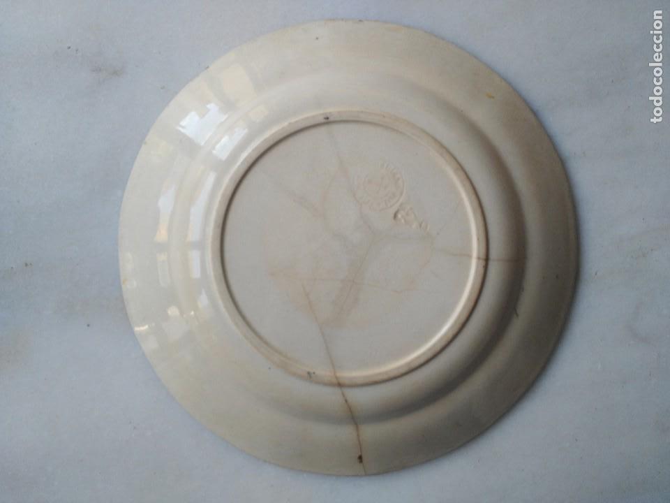 Antig&uuml;edades: DOS PLATOS PLANOS MARIANO POLA - Foto 4