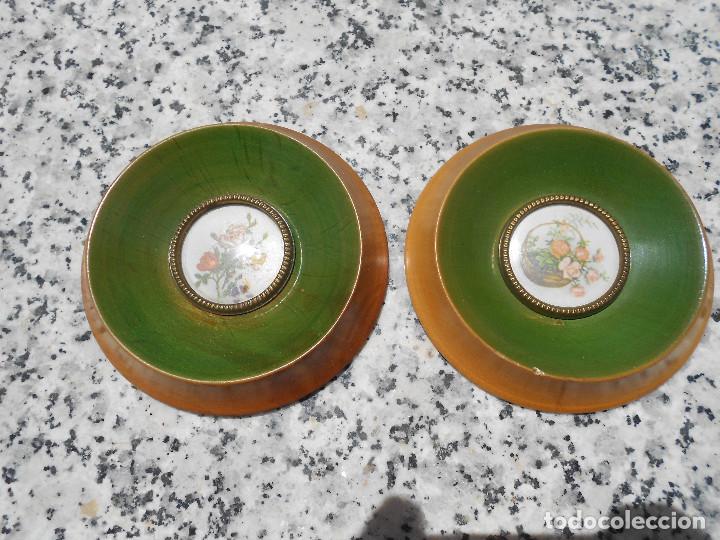 Antiques: cuadros redondos peque&ntilde;os