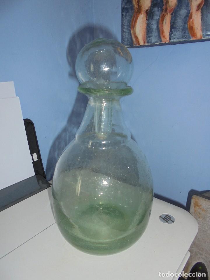 Antig&uuml;edades: BOTELLA CRISTAL ANTIGUA - Foto 1