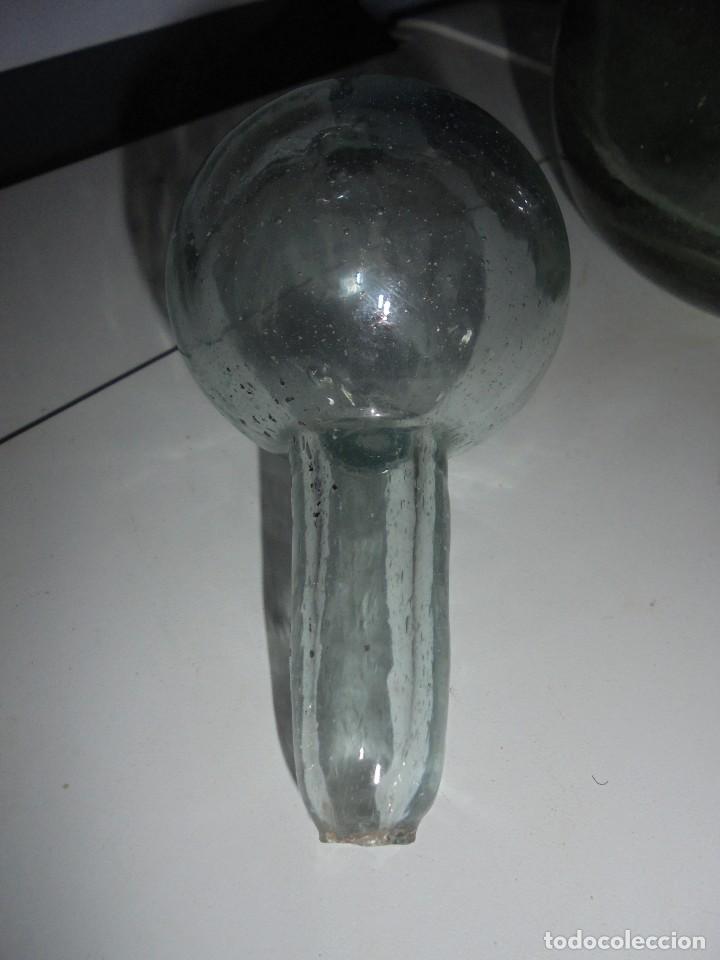 Antig&uuml;edades: BOTELLA CRISTAL ANTIGUA - Foto 2