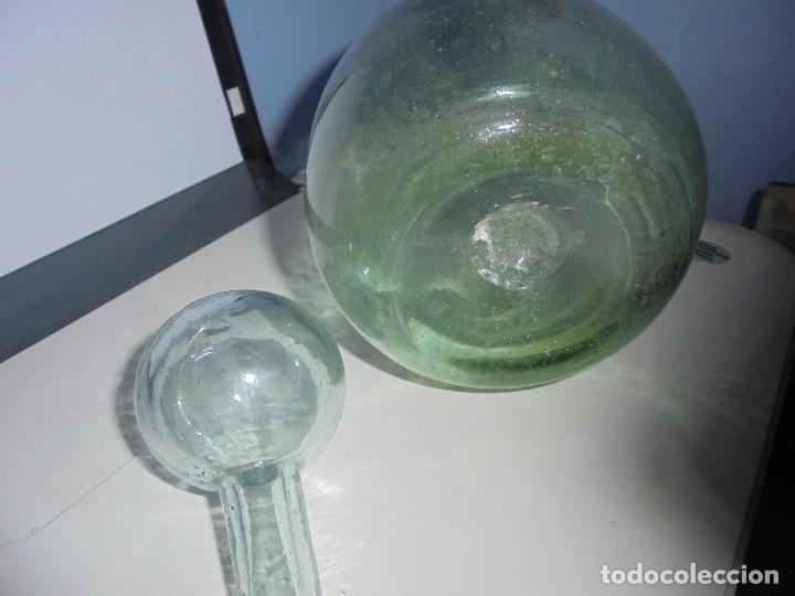 Antig&uuml;edades: BOTELLA CRISTAL ANTIGUA - Foto 3