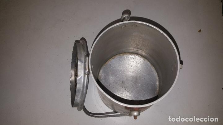 Antig&uuml;edades: ANTIGUA LECHERA DE ALUMINIO - Foto 2