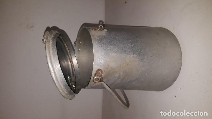 Antig&uuml;edades: ANTIGUA LECHERA DE ALUMINIO - Foto 3