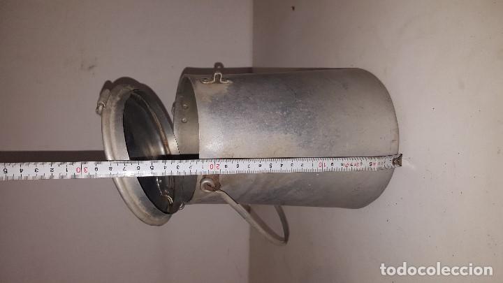 Antig&uuml;edades: ANTIGUA LECHERA DE ALUMINIO - Foto 4