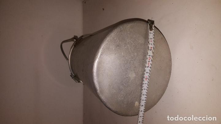 Antig&uuml;edades: ANTIGUA LECHERA DE ALUMINIO - Foto 6